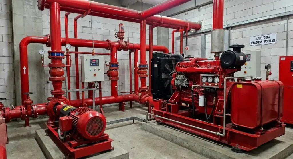 Kontraktor pemadam kebakaran