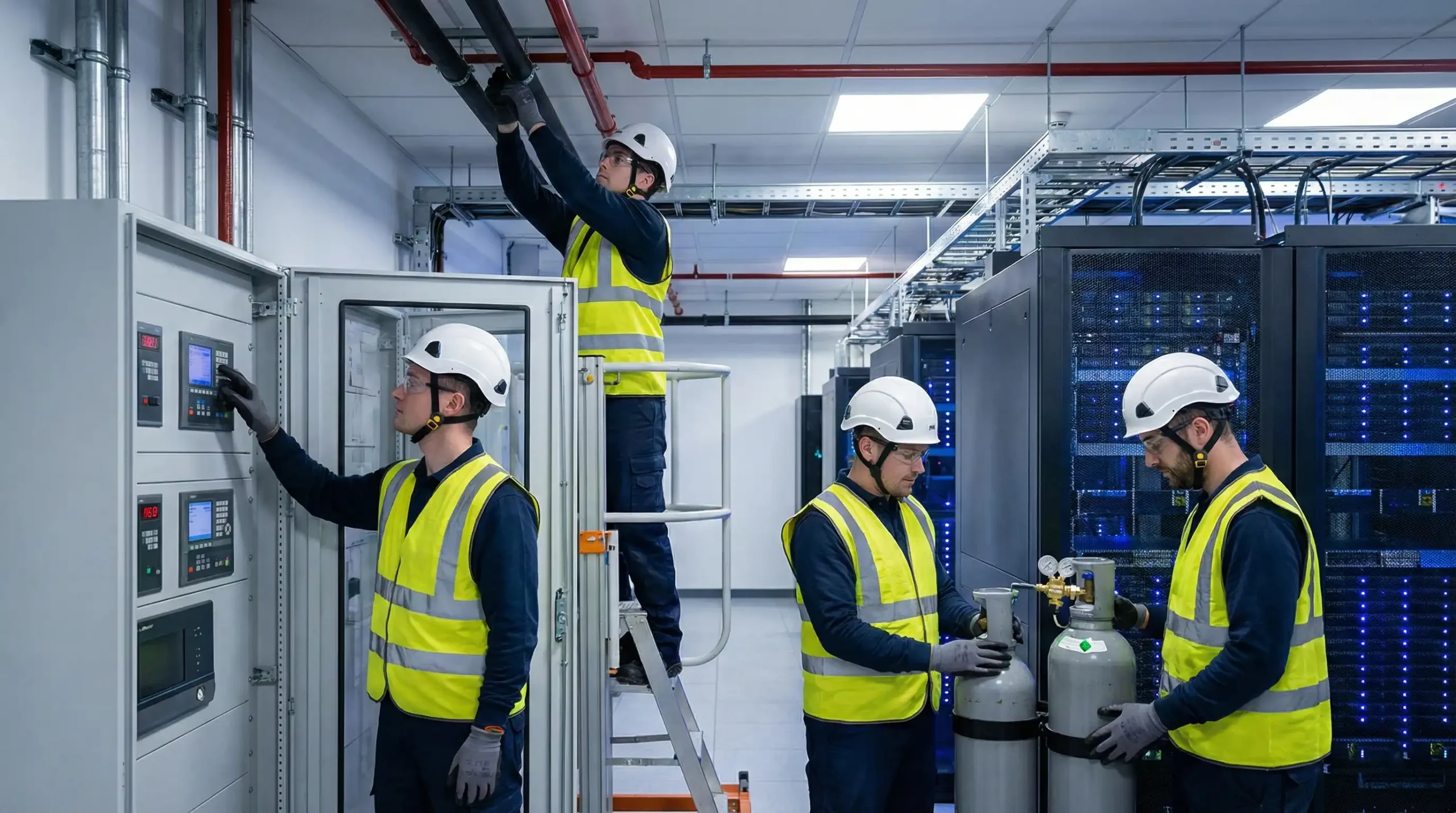 Proteksi kebakaran data center