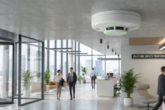 detektor kebakaran sebagai sistem peringatan dini gedung dan properti