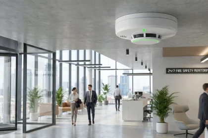 detektor kebakaran sebagai sistem peringatan dini gedung dan properti
