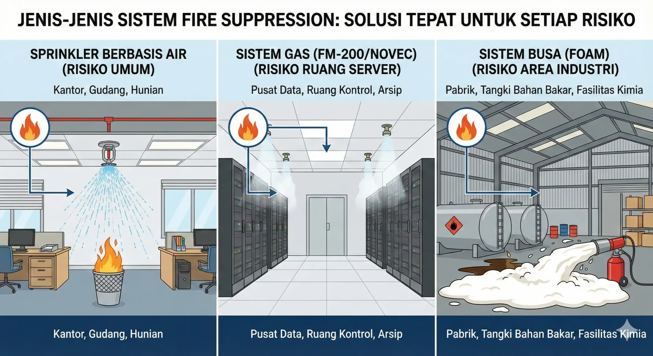 sistem fire suppression