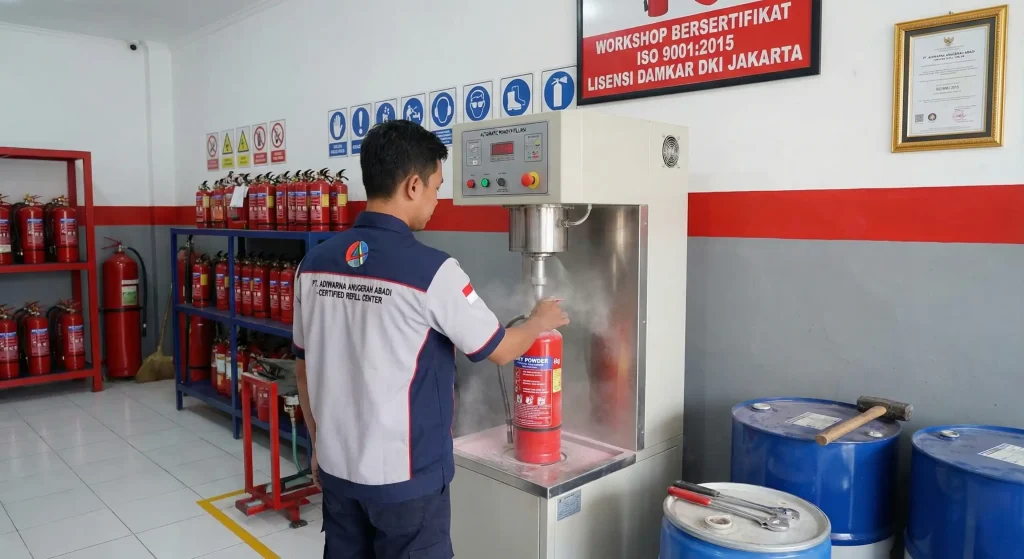 tabung pemadam kebakaran