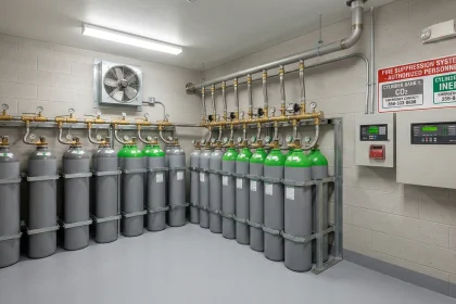 gas suppression system