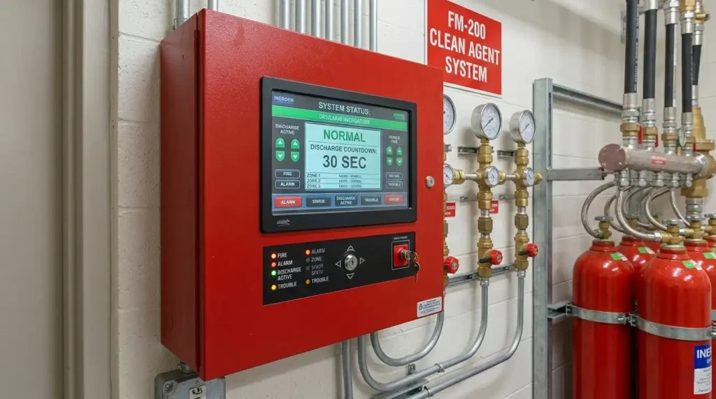 gas suppression system